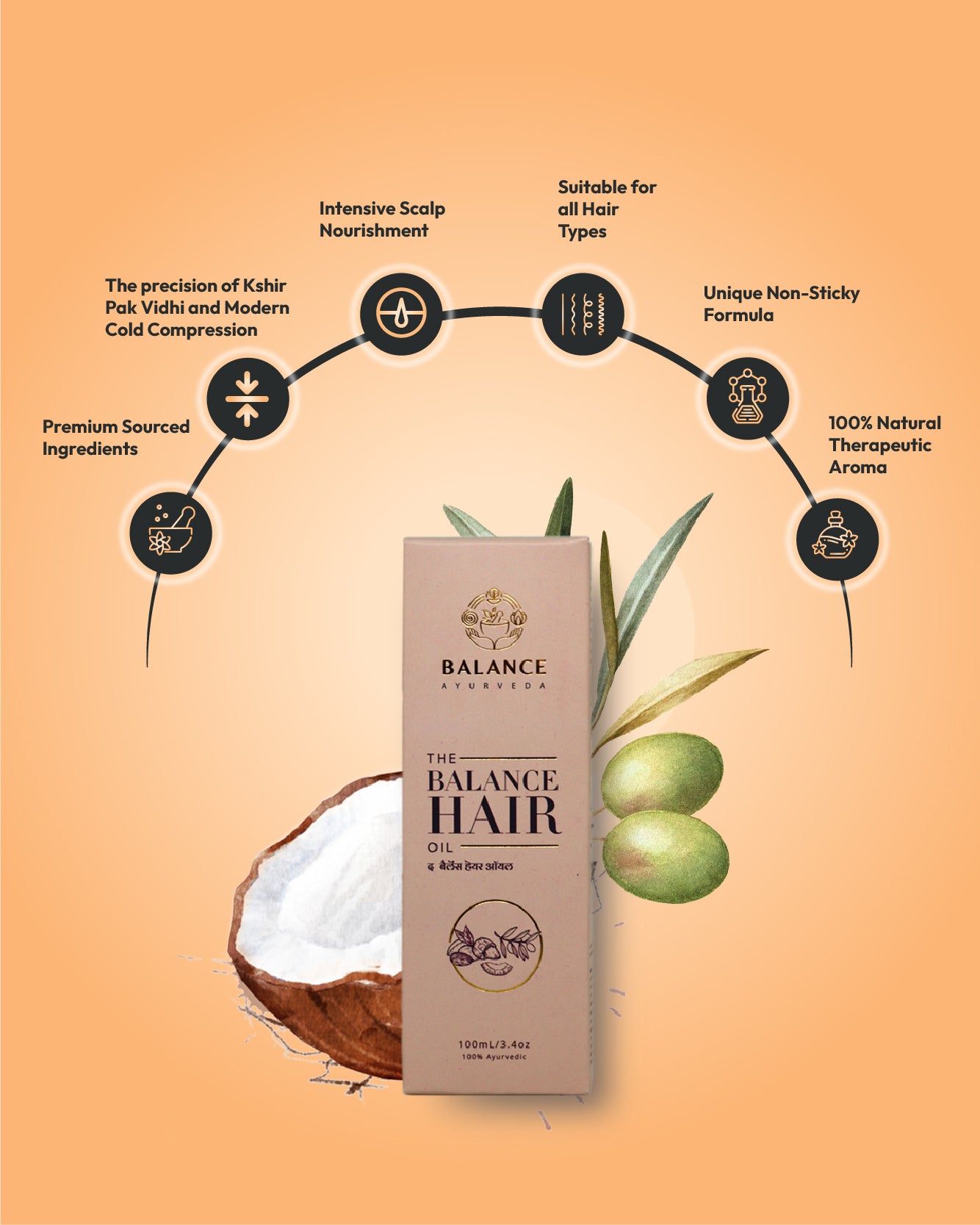 The Balance Hair Oil