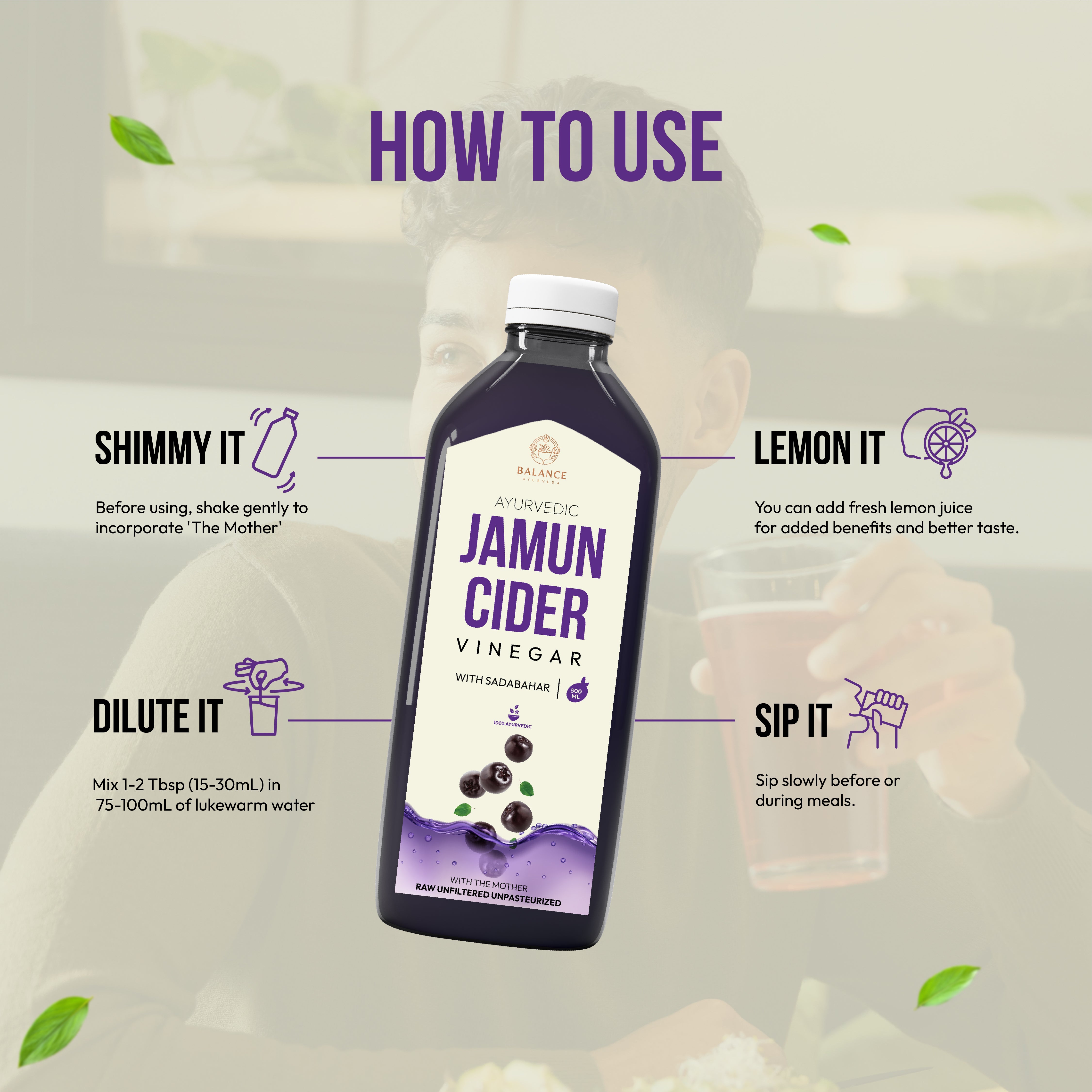 Jamun Cider Vinegar