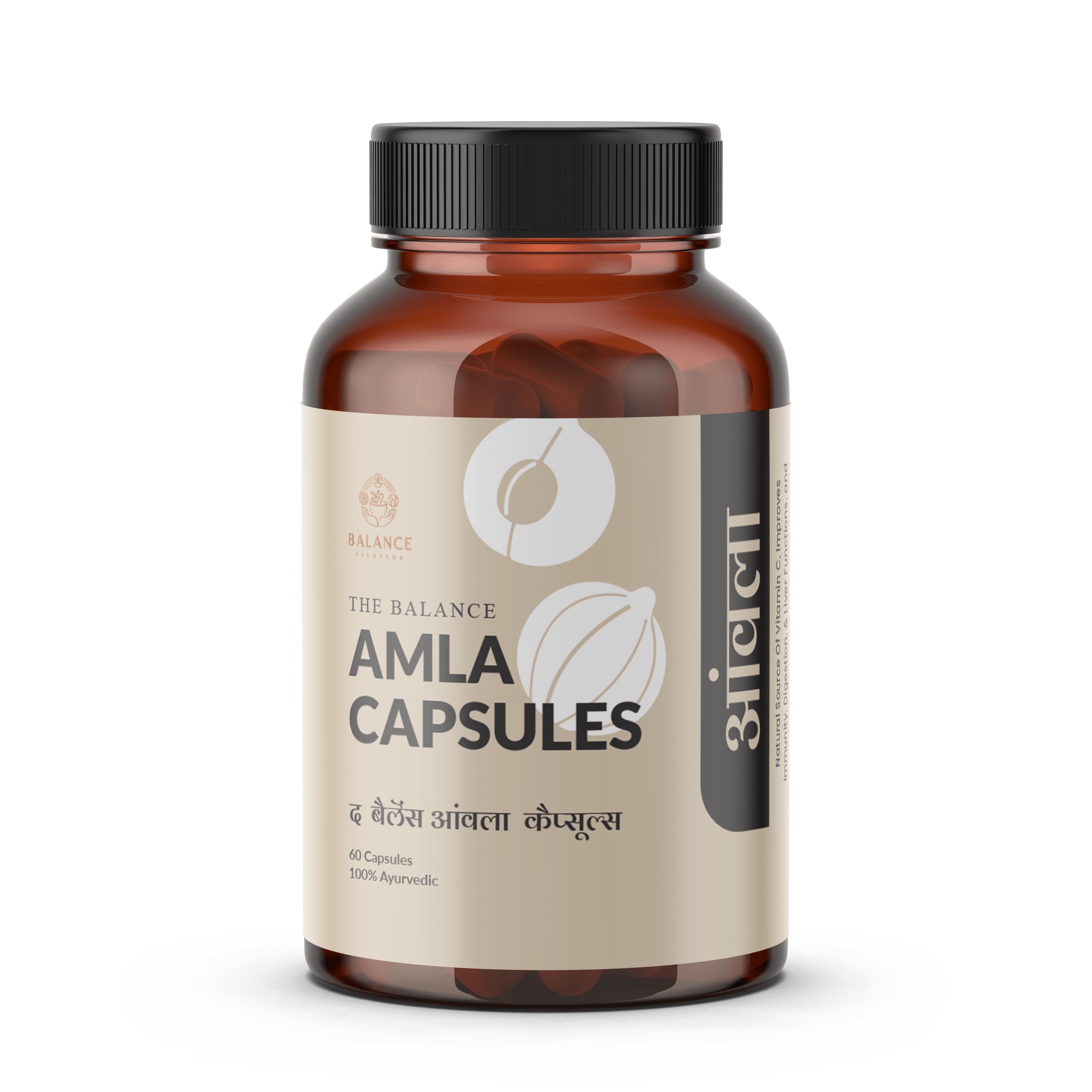 Balance Ayurveda Amla Capsules Bottle