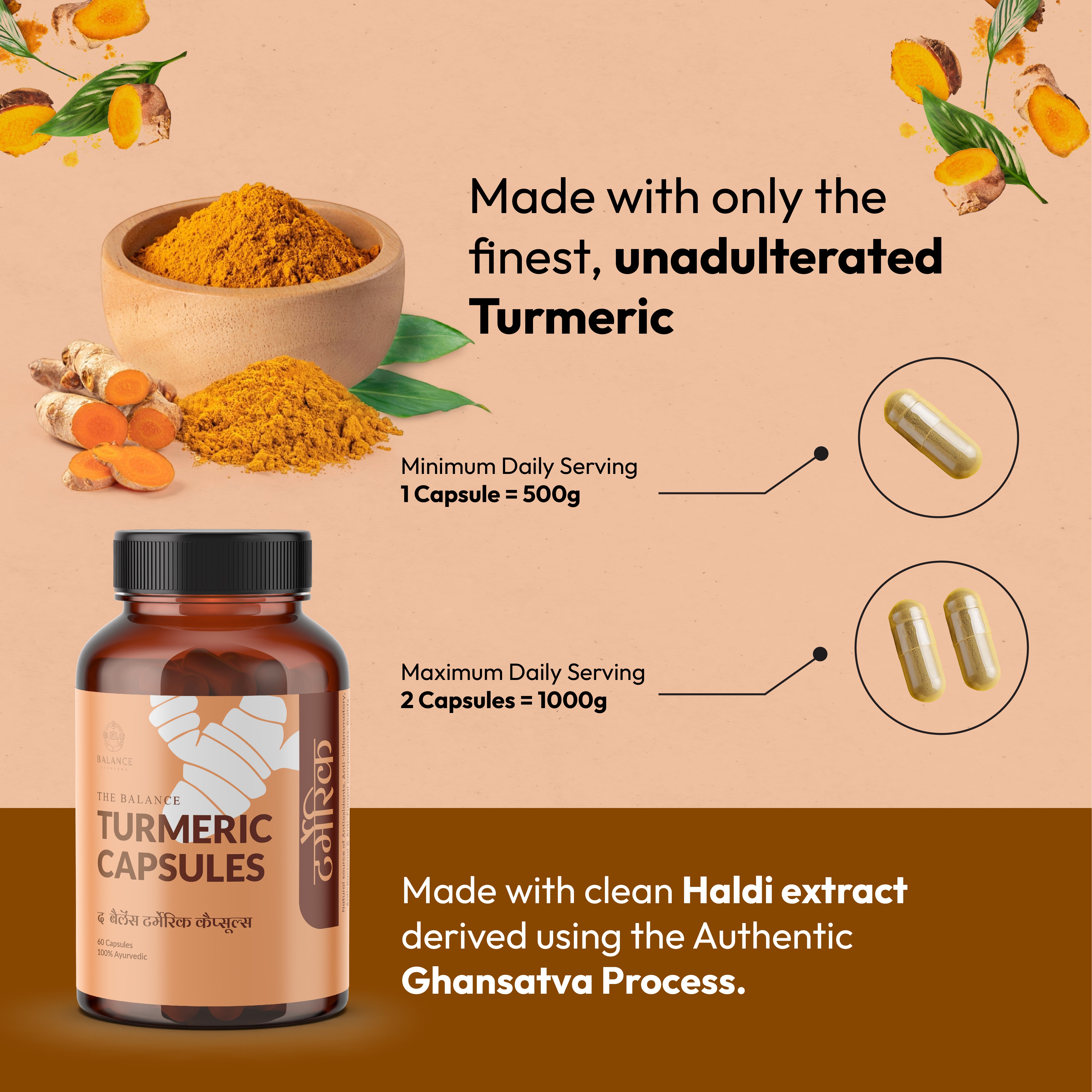 TURMERIC HALDI CAPSULE TABLET AYURVEDIC CURCUMIN