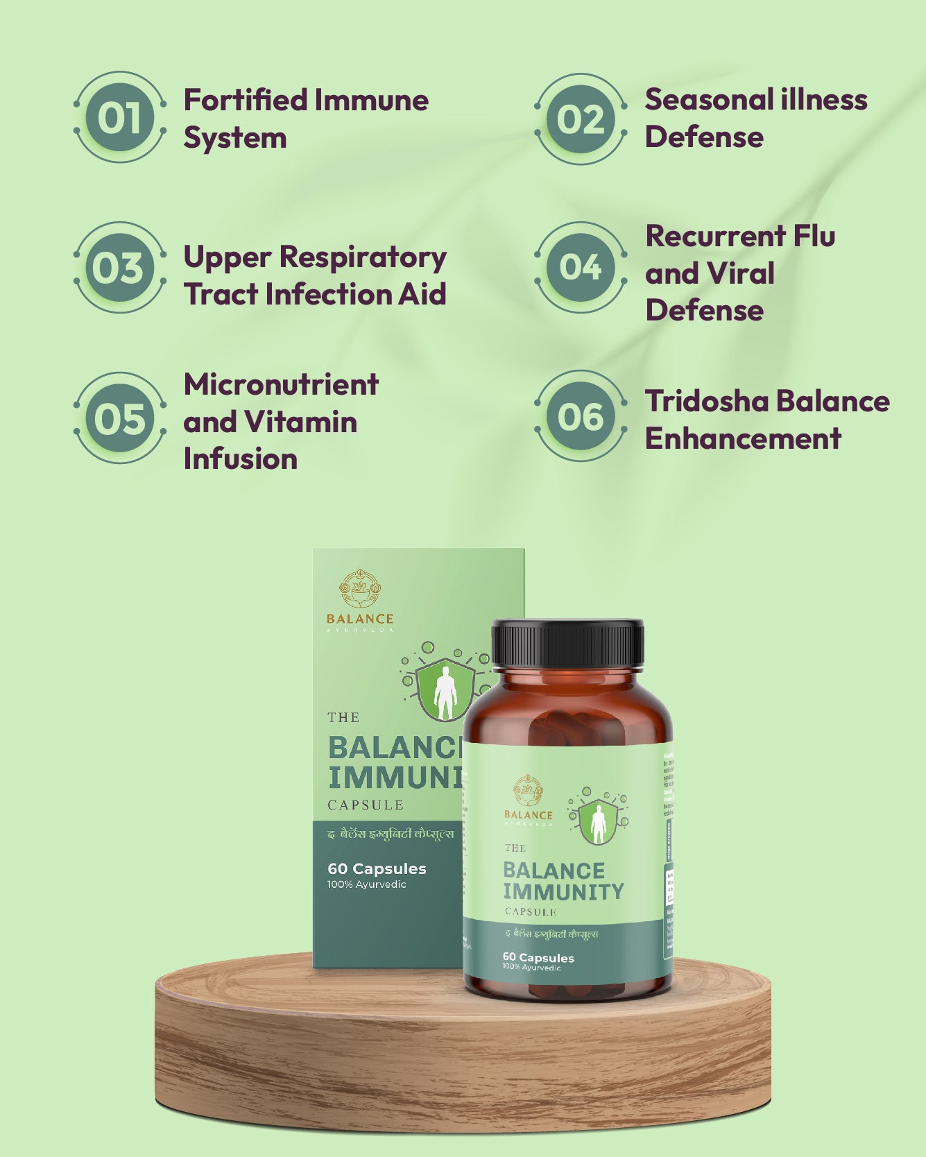 The Balance Immunity Capsules